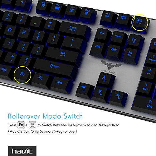 HAVIT HV-KB376L Mechanical keyboard