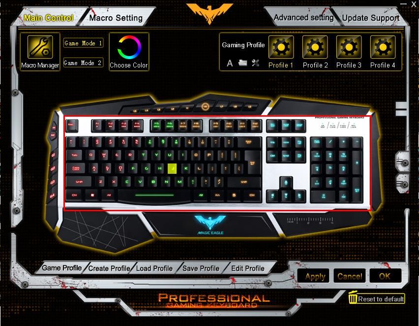 How to customize traditional keys of Lammergeier HV-KB346L Gaming Keyboard